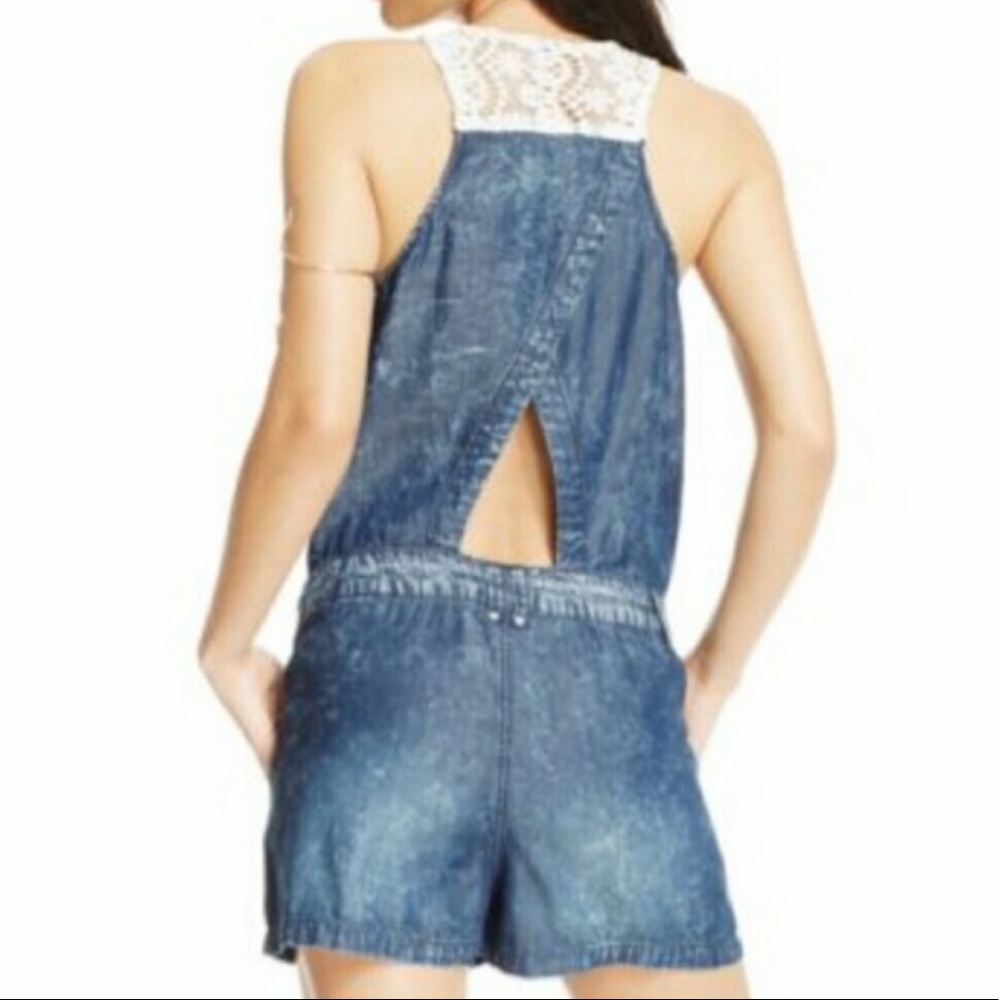 Jessica Simpson crochet romper - Picture 2 of 8